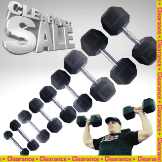 York Barbell Pro Hex Dumbbells from £7.49