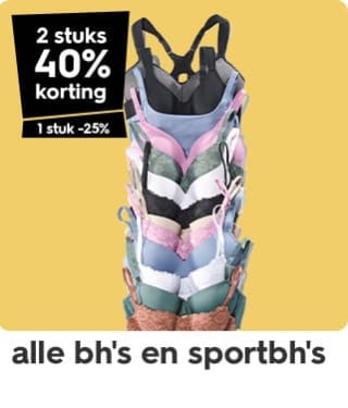 Tot 50% stapelkorting op heel veel artikelen bij Hema