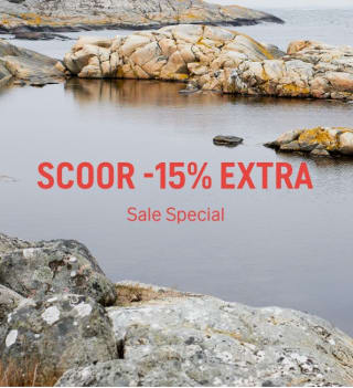 15% extra kassakorting in de sale van Marc O'Polo