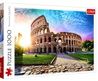 Puzzle 1000 marca Trefl Koloseum w promieniach slonca por 7,99€