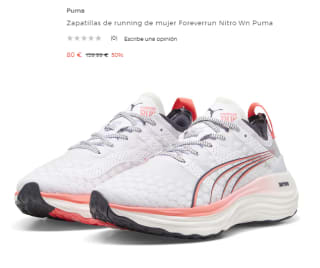 Zapatillas de running de mujer Foreverrun Nitro Wn Puma por 80€