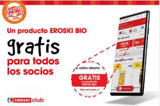 Productos BIO gratis en Eroski por ser socio