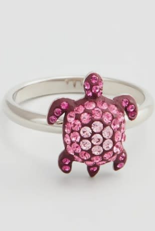 Anillo, Mustique Mar Life Tortugas rosa Swarovski por 37€