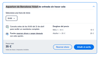 Aquarium de Barcelona: entrada desde 10€ niños y 25€ adulto