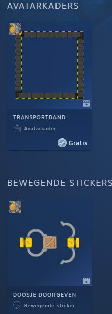 Gratis Automation Fest -Avatar, Avatar Frame en stickers via Steam