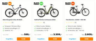 Tot 40% korting op Fietsen, e-bikes en fatbikes van oa Gazelle, Lovens, Cortina, Sparta en Batvus bij Fietsvoordeelshop