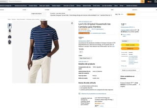 Camiseta Levi's SS Original Housemark tee Hombre por solo 13,50€