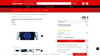 Sony PlayStation Portal™ para PS5 por 170,82€