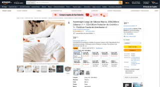 Sweetnight Juego Sábana Gris Oscuro por 16,93€