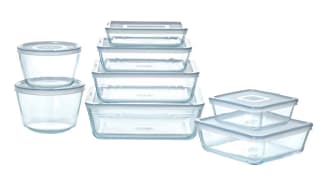 Pyrex Cook & Freeze glazen 8-delige ovenschalenset voor €39,95