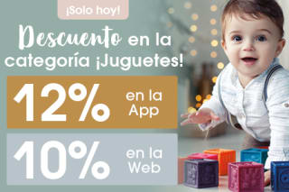 10% de descuento en la Categoria juguetes