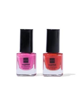 Long lasting nagellak 1+1 gratis bij de Hema