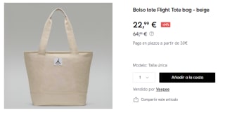 Bolso Nike Jordan Flight Carryall Tote Bag por 22.99€