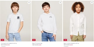 20% extra korting op de uitverkoop bij Tommy Hilfiger