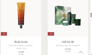 Hasta 50% descuento desde Rituals