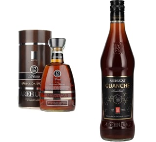 Ron Reserva Special 12 años AREHUCAS + Ron Miel Guanche a solo 26,54€