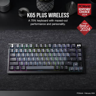 Corsair K65 Plus Wireless, gaming toetsenbord voor €119 bij Amazon