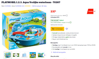 PLAYMOBIL 1.2.3. Aqua Vrolijke waterbaan - 70267 voor €23,81 bij Bol.com & Amazon