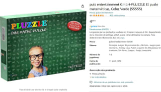 Puzle clase de matemáticas 500 piezas por 4,64€