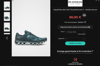 Zapatillas On Running trail Cloudventure 2 por 86,90€