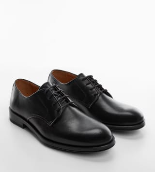 Zapato de piel para traje Hombre por solo 26,99€ en Mango
