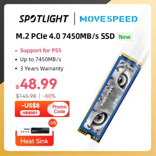 SSD da Movespeed de 1TB - R$ 269,93