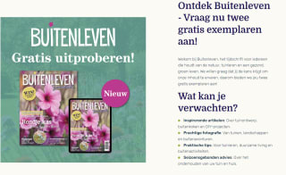 Gratis 2 exemplaren van magazine Buitenleven aanvragen