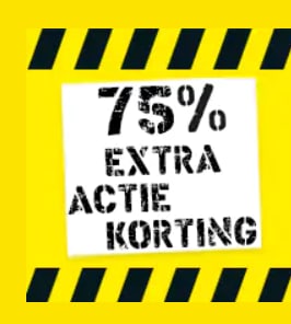 Magazijn outlet met tot 75% extra korting bij Kruidvat