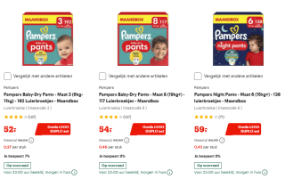 Gratis Lego Duplo Getallentrein (10954) bij aankoop van Pampers bij Bol