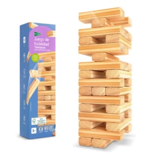 Juego de habilidad de madera Tambaleo por 5€