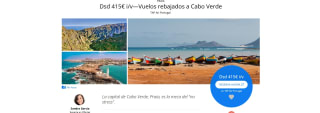 Vuelos a Praia hasta los 415€-431€ i/v.