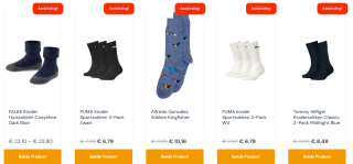 15% korting op je gehele bestelling bij Sokkendirect