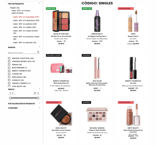 Singles Day Código 25% Descuento Productos de belelza en Sephora