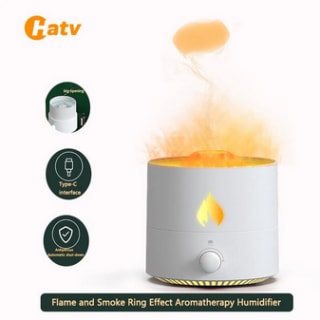 Hatv Humidificador de Aire con Diseño de Fuego a 17,86€