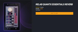 Gratis Plugin Relab QuantX Essentials Reverb