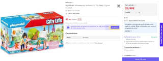 Set PLAYMOBIL Set Habitación del bebé City Life por 23,99€ (14,39€ cuenta nueva)