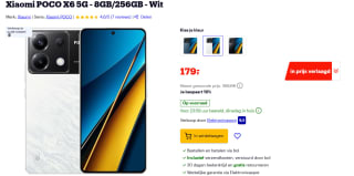 Xiaomi POCO X6 - 5G smartphone RAM 8 GB intern geheugen 256 GB voor €179 bij Bol