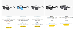 50% descuento Gafas de sol Nirlivuu desde 14,95€ varios modelos
