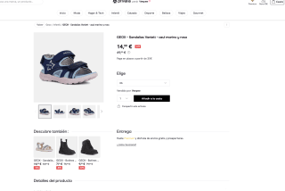 Sandalias GEOX Vaniett infantil por solo por solo 14,99€