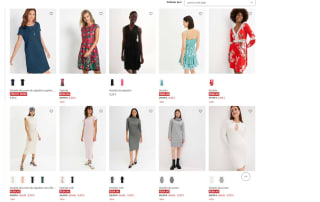 15% descuento en vestidos por compras de +35€