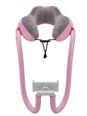 Soporte para móviles en el cuello con almohada a 24,87€