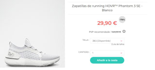 Zapatillas de running para Mujer Under Armour HOVR™ Phantom 3 SE por 29.9€