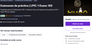 Gratis 180 Preguntas de práctica LPIC-1 Exam: 102