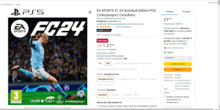 PS5 - EA SPORTS FC 24 Standard Edition PS5 POR 21.59€