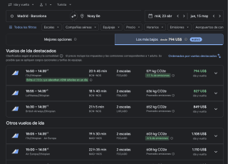 Vuelos Ida y vuelta Barcelona - Nosy Be desde 769€