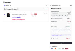 Xiaomi Redmi A3 4/128 GB 6.71" HD+ 90Hz MediaTek Helio G36 5000mAh Android 14 NFC por solo 68,50€