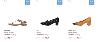 10% EXTRA korting op alle sale items van Schuurman