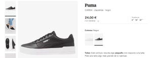 Zapatillas Puma y Vans desde solo 15,50€