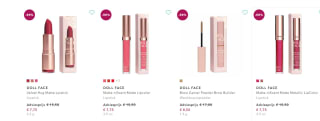 50% korting op DOLL FACE beauty producten bij Douglas