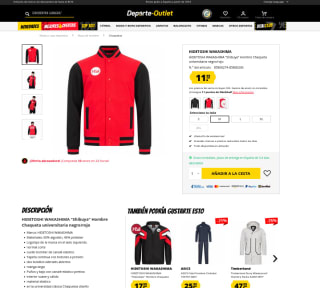 Chaqueta universitaria Hidetoshi Wakasima por solo 13,13€